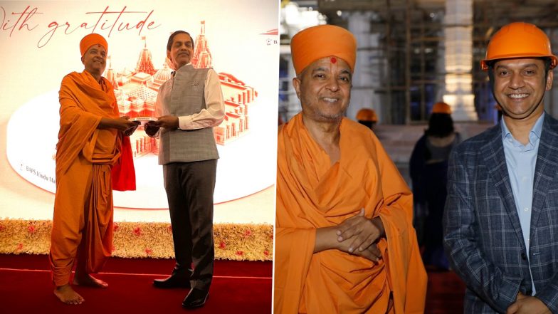 Hindu Temple in UAE: अबू धाबी में बन रहे BAPS हिंदू मंदिर को देख दंग रह गए 30 देशों के राजदूत, सद्भाव और सांस्कृतिक आदान-प्रदान की दिखी अनूठी झलक