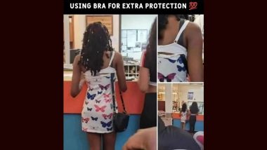 Bra For Extra Protection: बैग की सुरक्षा के लिए लड़की ने ब्रा का किया इस्तेमाल, एक्स्ट्रा प्रोटेक्शन जुगाड़ को देख चकराया लोगों का दिमाग