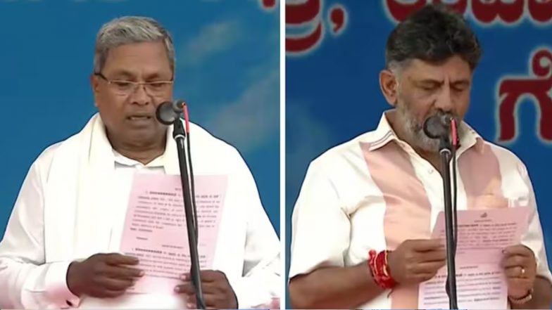 PM Modi Wishes Karnataka New CM and DCM: प्रधानमंत्री नरेंद्र मोदी ने नए मुख्यमंत्री सिद्धारमैया और उप मुख्यमंत्री डीके शिवकुमार को दी बधाई, कर्नाटक में नई सरकार का हुआ गठन