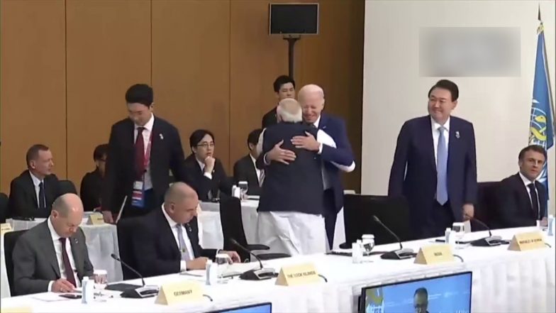 Joe Biden Hugs PM Modi: मोदी से गले मिले बाइडेन, वर्ल्ड लीडर्स के बीच दिखा दबदबा, 6 महीने बाद हुई मुलाकात