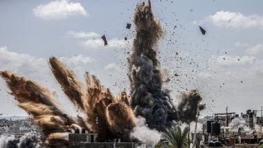 Israel Airstrikes VIDEO: इजराइल ने गाजा पट्टी में किए हवाई हमले, फलस्तीनी आतंकियों ने इजराइल में रॉकेट दागे