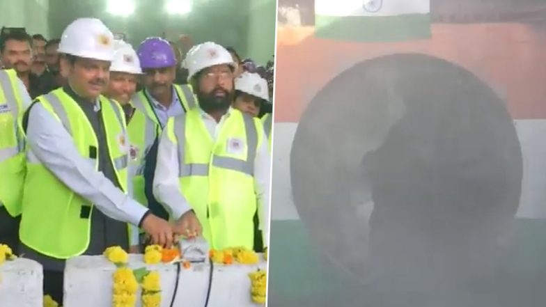 Mumbai Coastal Road Project: कोस्टल रोड की दूसरी टनल तैयार, कार्यक्रम में शामिल हुए सीएम शिंदे और देवेंद्र फडणवीस (Video)
