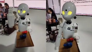 Robot Sent Message To India: हिरोशिमा में G-7 समिट में दिखा ग़जब का रोबोट, भारत के लिए भेजा नमस्ते वाला संदेश