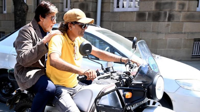 Amitabh Bachchan को अजनबी के साथ बाइक पर सवारी करना पड़ा  भारी, मुंबई पुलिस ने लिया एक्शन  