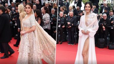 Cannes Film Festival 2023: Sara Ali Khan ने एथनिक लुक में तो वहीं Esha Gupta ने हॉट आउटफिट में कान्स फिल्म फेस्टिवल के रेड  कारपेट पर बिखेरा जलवा (View Pics)