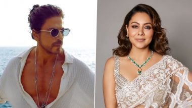 Shah Rukh Khan ने पत्नी Gauri Khan की उम्र को लेकर कह दी ऐसी बात की वीडियो हो गया वायरल, यूजर्स SRK के सेंस ऑफ ह्यूमर की कर रहे हैं तारीफ (Watch Video)