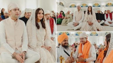 Parineeti Chopra-Raghav Chadha’s engagement: परिणीति चोपड़ा ने सगाई की अनदेखी खूबसूरत तस्वीरें की शेयर, एक्ट्रेस के पिता की आंखों में झलके आंसू (View PICS)