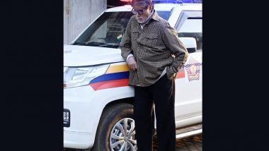 क्या Amitabh Bachchan को मुंबई पुलिस ने किया गिरफ्तार?, Big B ने पुलिस की गाड़ी के पास खड़े होकर खिंचवाई तस्वीर और बोले -  अरेस्टेड (View)
