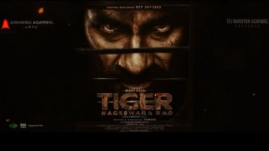 Tiger Nageswara Rao Teaser: Ravi Teja स्टारर पैन इंडिया फिल्म 'टाइगर नागेश्वर राव' का टीजर हुआ रिलीज, फिल्म दशहरा के मौते पर होगी रिलीज (Watch Video)