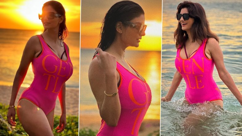 Gandi Baat फेम Anveshi Jain ने मोनोकिनी पहन समंदर किनारे लगाई आग, एक्ट्रेस की तस्वीरों ने सोशल मीडिया का तापमान (View Pics)