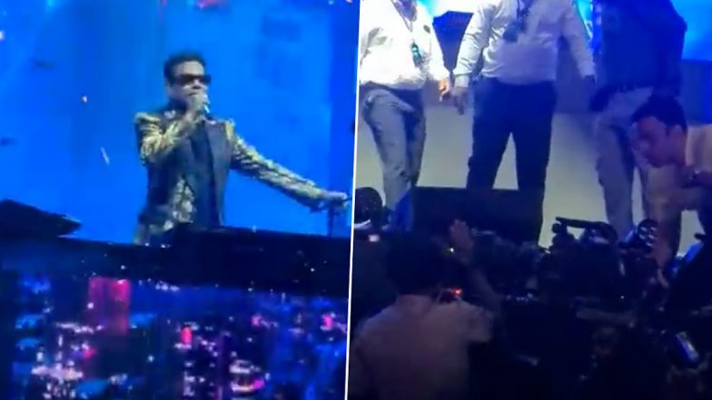 A R Rahman Concert Stopped In Pune: स्टेज पर जाकर पुणे पुलिस ने बंद कराया ए आर रहमान का शो, प्रसिद्ध सिंगर को पुलिस निरीक्षक ने सुनाई खरी-खोटी (Watch Video)