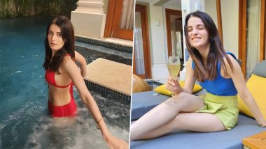 Radhika Madan birthday Bikini Pics: राधिका मदान ने रेड बिकनी में बिखेरा जलवा, एक्ट्रेस ने गर्ल गैग के साथ मनाया अपना 28 वां जन्मदिन (View Pics)