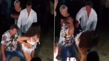 Hot Dance Got Wrong: हॉट लड़की के साथ डांस कर रहा था शख्स, पीछे से आ गई पत्नी, Video में देखें बवाल