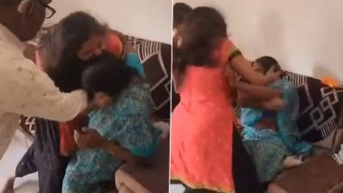 Woman Assaults and Bites Mother-in-Law: गुजरात में संपत्ति के विवाद को लेकर बहू ने सास को पीटा और दांत काटा, देखें वीडियो