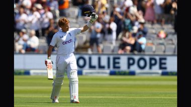 Ollie Pope's Fastest Double Century: ओली पोप ने टेस्ट क्रिकेट में सबसे तेज दोहरा शतक बनाने के मामले में डॉन ब्रैडमैन को छोड़ा पीछे, देखें Tweet