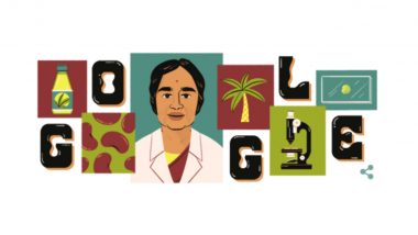 Kamala Sohonie's 112th Birth Anniversary Doodle: कमला सोहोनी की 112वीं जयंती पर गूगल ने ख़ास एनिमेटेड डूडल बनाकर किया उन्हें याद, जानें भारतीय बायोकेमिस्ट के बारे में