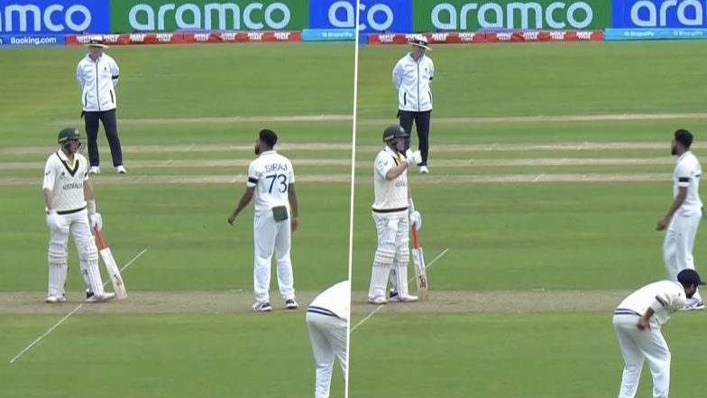 Siraj vs Labuschagne Battle Start: मोहम्मद सिराज और मारनस लाबुशेन के बीच हुई कहा-सुनी, मुकाबले का रोमांच हुआ और मजेदार