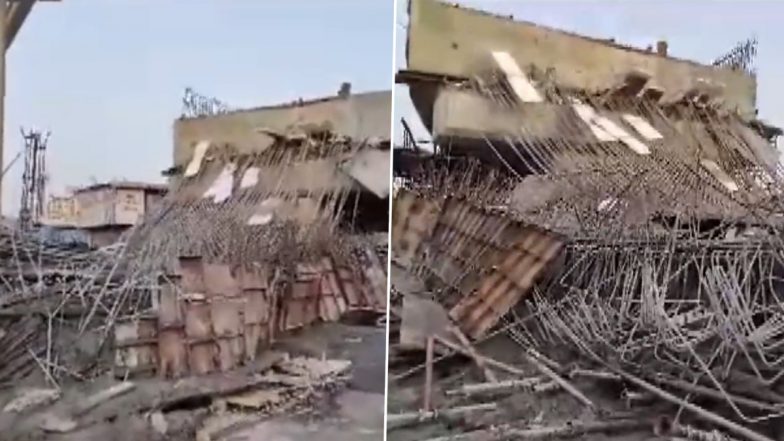 Telangana: A Flyover Slab Collapsed: हैदराबाद के एलबी नगर इलाके में फ्लाईओवर का स्लैब गिरा, 8 लोग घायल