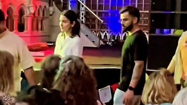 Virat- Anushka At Krishna Das Kirtan Show: पत्नी अनुष्का शर्मा के साथ लंदन में कृष्णा दास कीर्तन शो में शामिल हुए भारतीय क्रिकेट स्टार विराट कोहली, देखें तस्वीर