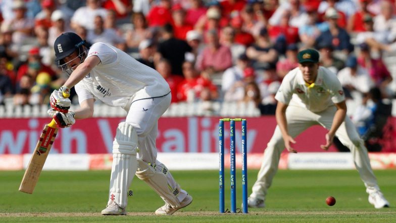 Ashes 2023, Eng vs Aus 2nd Test Day 2 Stumps: दूसरे दिन का खेल हुआ खत्म, अर्धशतक के करीब हैरी ब्रूक; इंग्लैंड का स्कोर 278/4