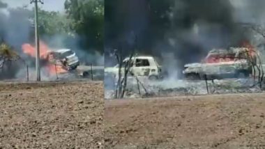 5 Cars Burnt in Gujarat: सारंगपुर मंदिर के पास खेत में लगी आग, पार्किंग में खड़ी पांच कारें जलकर हुई खाक