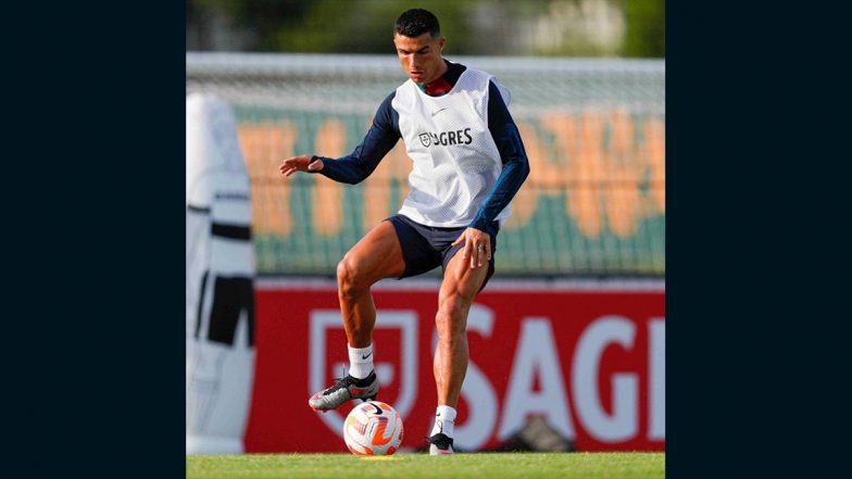 Cristiano Ronaldo Trains For UEFA Euro 2024 Qualifiers: पुर्तगाल बनाम बोस्निया और हर्जेगोविना यूईएफए यूरो 2024 क्वालीफायर से पहले क्रिस्टियानो रोनाल्डो ने की&nbsp; कड़ी मेहनत, देखें ट्रेनिंग की तस्वीर