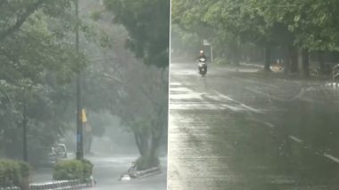Rain In Delhi: दिल्ली में झमाझम बारिश, लोगों को भीषण गर्मी से राहत