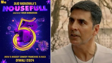 Housefull 5: Akshay Kumar और Sajid Nadiadwala 'हाउसफुल 5' के लिए एक बार फिर आए साथ, अगले साल दिवाली में बड़े पर्दे पर रिलीज होगी फिल्म (View Pic)