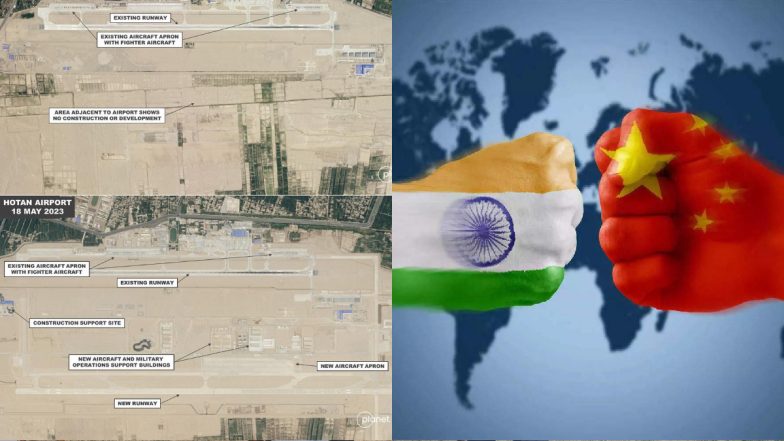 LAC पर चीन के नापाक मंसूबों का पर्दाफाश, सेटेलाइट तस्वीरों में देखें कैसे बॉर्डर के पास हवाई ताकत बढ़ा रहा ड्रैगन