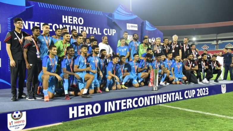 SAFF Championship 2023: इंटरकांटिनेंटल कप की ट्रॉफी में जीत के बाद आत्मविश्वास से ओतप्रोत भारत सैफ चैम्पियनशिप के खिताब का सबसे प्रबल दावेदार