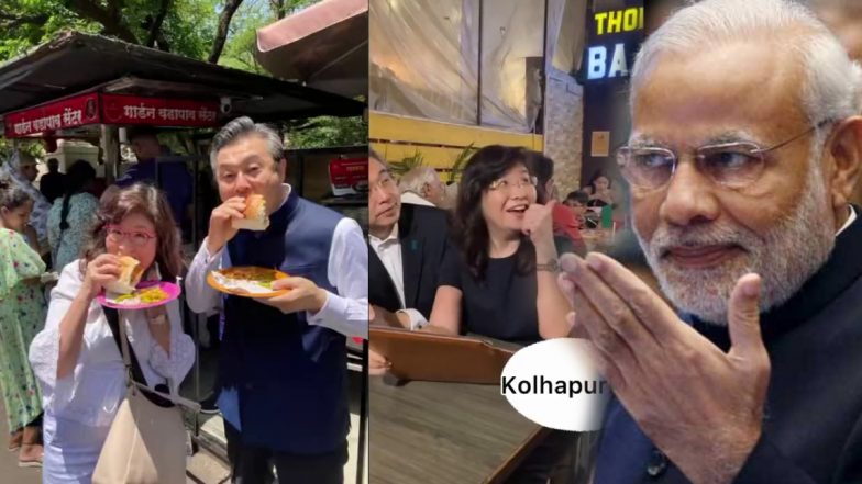 VIDEO: जापान के राजदूत ने पुणे में भारतीय व्यंजनों का लुत्फ उठाया, PM मोदी ने भी की तारीफ