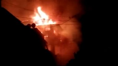 Mumbai Fire Video: मुंबई के झावेरी बाजार इलाके में 5 मंजिला इमारत में लगी भीषण आग, दमकल की 12 गाड़ियां मौके पर