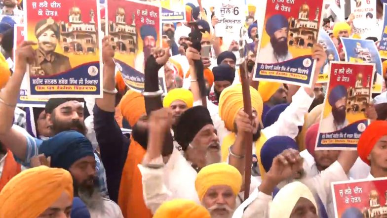 Operation Blue Star Anniversary: ‘ऑपरेशन ब्लूस्टार’ की 39वीं बरसी आज, स्वर्ण मंदिर के बाहर जरनैल सिंह भिंडरांवाले के पोस्टर्स के साथ खालिस्तान के समर्थन में लगे नारे- VIDEO
