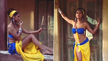 Poonam Pandey Hot Video: पूनम पांडे ने साड़ी-ब्लाउज स्टाइल में पहना प्रिंटेड आउटफिट, फैंस में मचा हंगामा (Watch Video)
