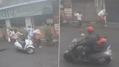 Pune MPSC Student Attack Video: दिल दहला देने वाला वीडियो, पुणे में एक तरफ़ा प्रेम में छात्रा पर कोयते से हमला