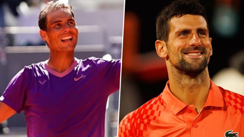 Rafael Nadal Congratulates Novak Djokovic: राफेल नडाल के रिकॉर्ड 23वीं ग्रैंड स्लैम जीत पर नोवाक जोकोविच को दी बधाई; देखें स्पेनिश टेनिस दिग्गज ने क्या लिखा?