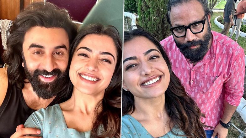 Animal: Rashmika Mandanna ने रणबीर कपूर और 'एनिमल' की पूरी टीम के साथ शेयर की खूबसूरत तस्वीरें, सोशल मीडिया पर लगी आग (View Pics)