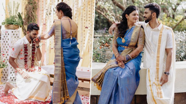 Ruturaj Gaikwad Engagement: CSK स्टार रुतुराज गायकवाड़ की पत्नी उत्कर्षा पवार ने चेन्नई के लोगों को समर्पित की अपनी सगाई, देखें तस्वीरें