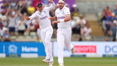 Stuart Broad Back-to-back Wicket Video: ऑस्ट्रेलिया के खिलाफ पहले टेस्ट के दूसरे दिन स्टुअर्ट ब्रॉड ने मचाया कोहराम, डेविड वार्नर और मार्नस लाबुशेन को बनाया अपना शिकार, देखें वीडियो