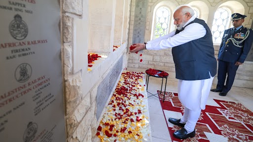 VIDEO: मिस्र PM मोदी ने भारतीय सैनिकों को दी श्रद्धांजलि, प्रथम विश्व युद्ध में शहीद हुए 4000 जवान