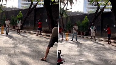 'Gully Impact Player' आईपीएल में बेहतरीन प्रदर्शन के बाद युजवेंद्र चहल ने गली क्रिकेट खेलकर लिए मजा, देखें मजेदार वायरल वीडियो