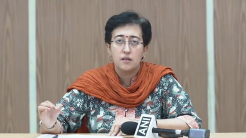 Delhi: जल बोर्ड को नहीं जारी किया गया कोष, दिल्ली में पानी का संकट पैदा होने की आशंका : आतिशी