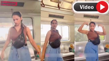 Delhi Metro Girl Dance Video: अचानक मेट्रो में कमर लचकाने लगी लड़की, डांस करती युवती का वीडियो वायरल