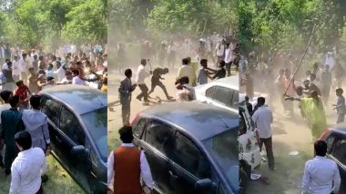 UP Fight Video: बाराबंकी में DJ पर डांस को लेकर बवाल, बारात में जमकर चले लात-घूंसे, मारपीट का वीडियो वायरल