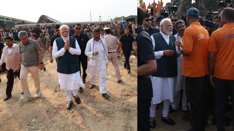Odisha Train Accident: रेल हादसों में घायल लोगों से मिलने अस्पताल पहुंचे पीएम मोदी, दुर्घटना स्थल का भी लिया जायजा