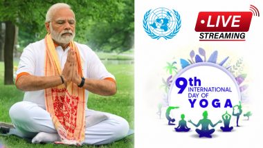 PM Modi Yoga UN Live Streaming: संयुक्त राष्ट्र मुख्यालय में पीएम मोदी योग दिवस समारोह का कर रहें हैं नेतृत्व, लाइव देखें कार्यक्रम