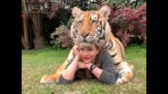Viral Video: शिकारी बाघ के नीचे लेकर लड़की ने कराया फोटोशूट, वीडियो देख दांतों तले उंगली दबा लेंगे आप