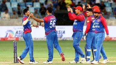 Afghanistan Cricket Team Full Schedule at ICC World Cup 2023: आगामी विश्व कप में बांग्लादेश के खिलाफ अपने अभियान की शुरुआत करेगी अफ़ग़ानिस्तान, यहां जानें अफगान क्रिकेट टीम का टाइम टेबल और वेन्यू के साथ पूरा शेड्यूल