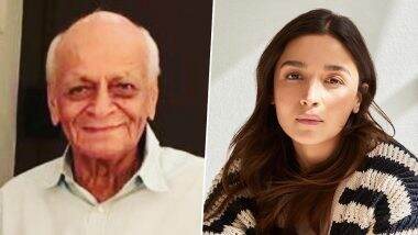 Alia Bhatt के नाना Narendranath Razdan ने 95 साल की उम्र में ली आखिरी सांस, Soni Razdan ने सोशल मीडिया पर तस्वीर शेयर कर जताया दुख 