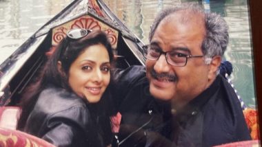 Boney Kapoor - Sridevi Anniversary Photo: बोनी कपूर ने शादी की सालगिरह के मौके पर अपनी दिवंगत अभिनेत्री और पत्नी श्रीदेवी के साथ वाली रोमांटिक तस्वीर की साझा